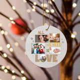 christmas ornaments personalized with photo