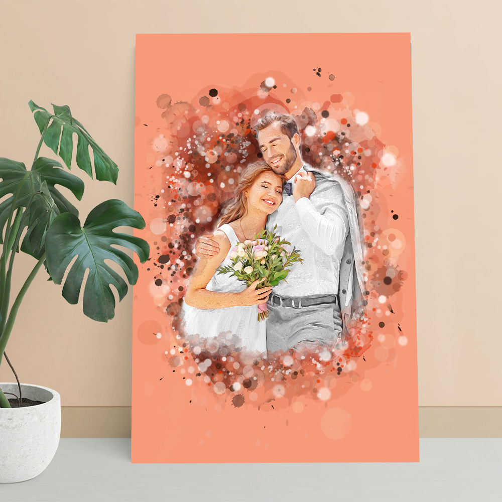 Family Art Couple Wedding