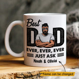 world's best dad mug 