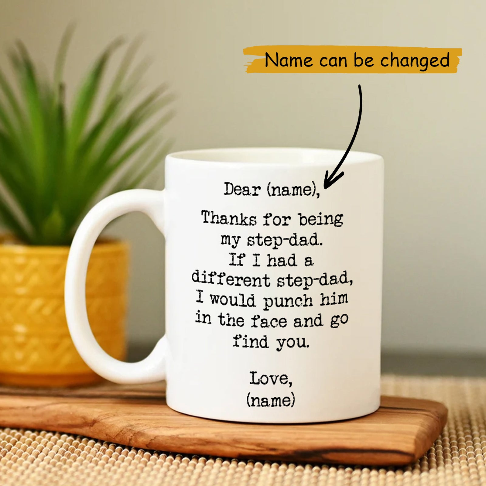 step dad coffee mugs 