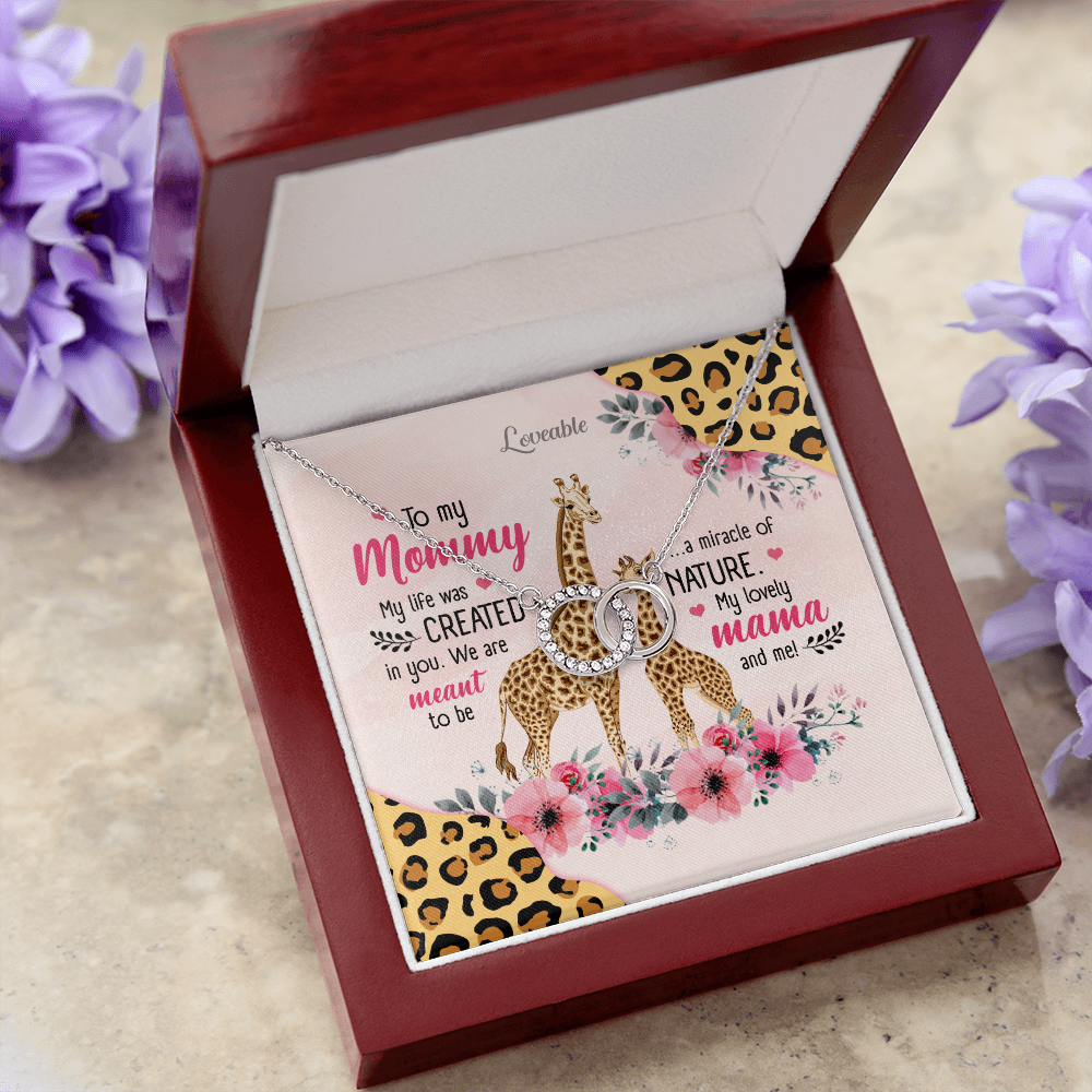 initial diamond necklace for my mom