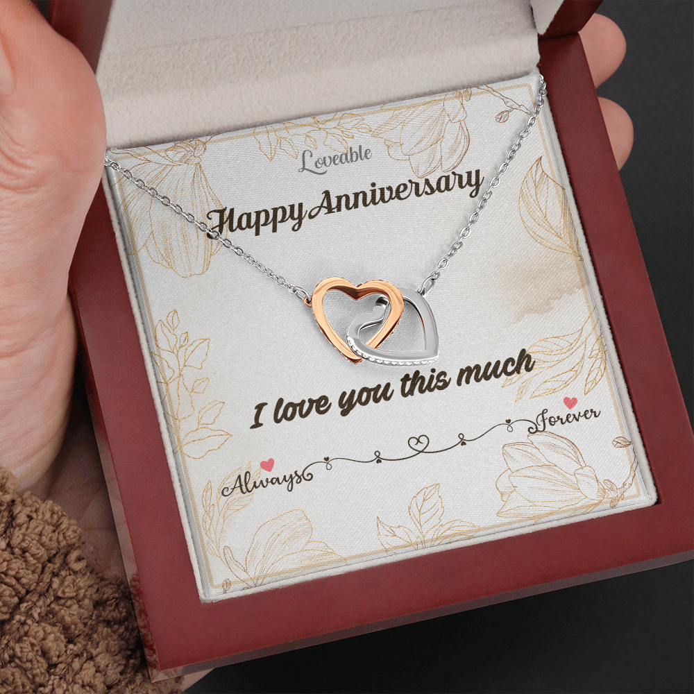 Happy Anniversary I love you so much Anniversary Gifts for Her