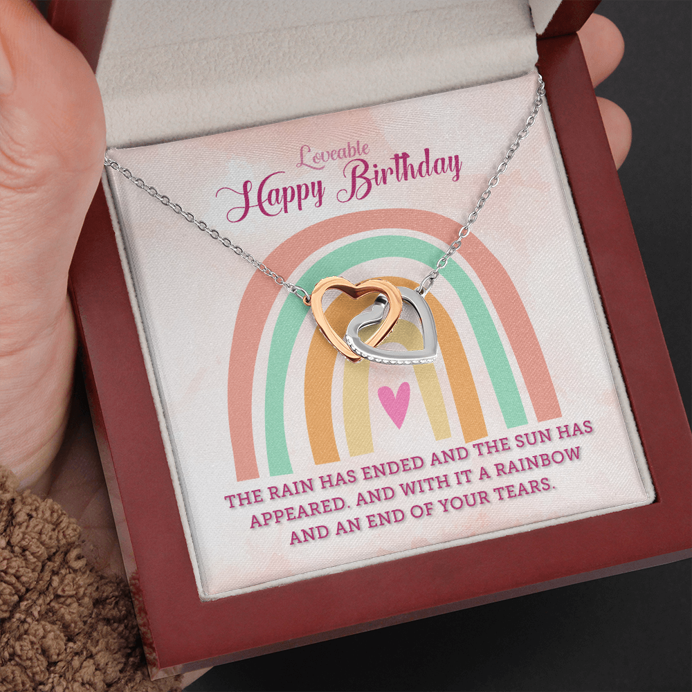 Happy Birthday - Personalized 25th Birthday Necklace