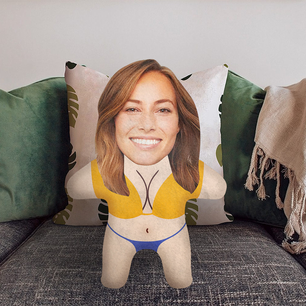 bikini women custom photo pillow 4