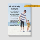 daddy picture canvas