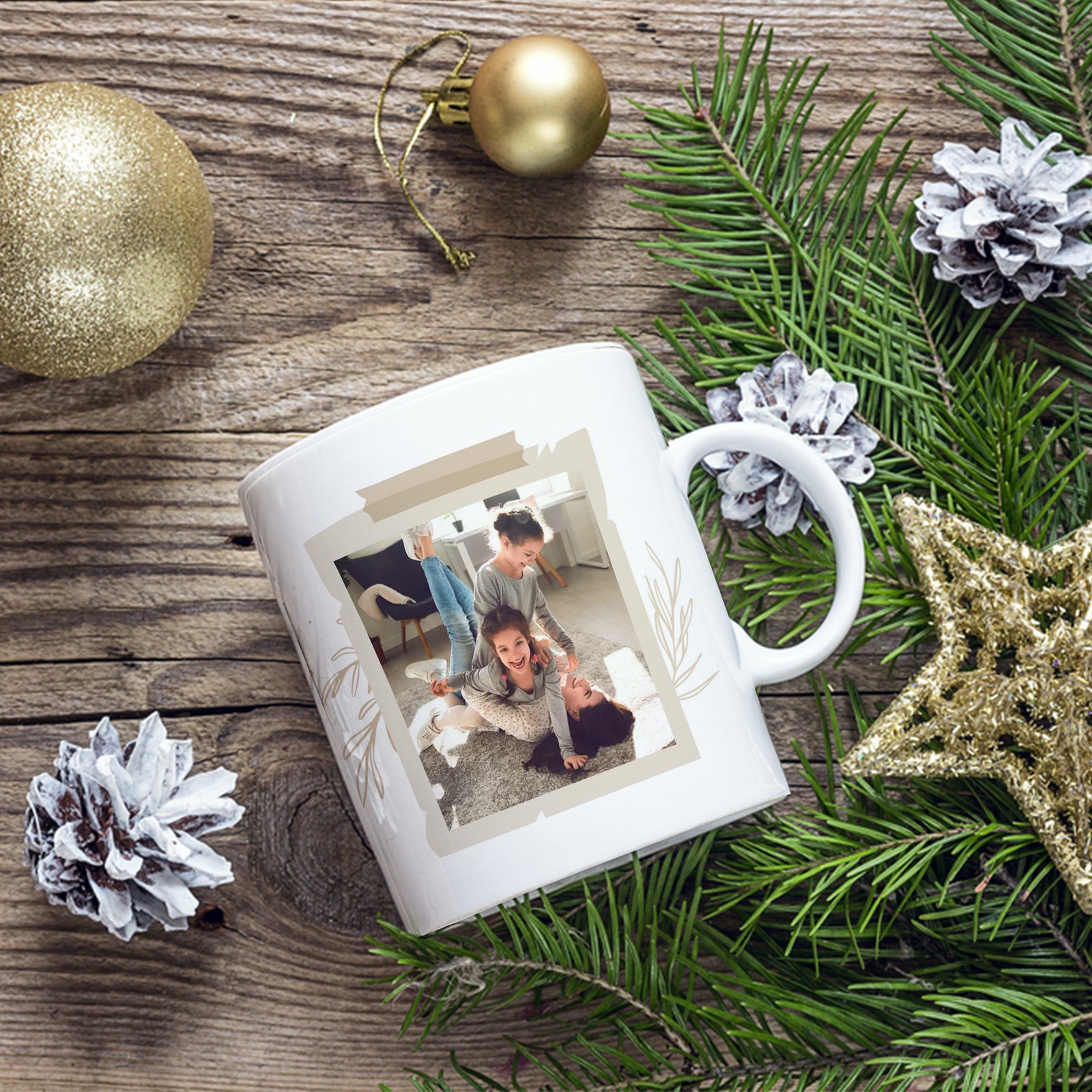 Dear Mom I'm Your Favorite Child, Custom Kid's Photo Cup, Personalized Mom Gift from Children