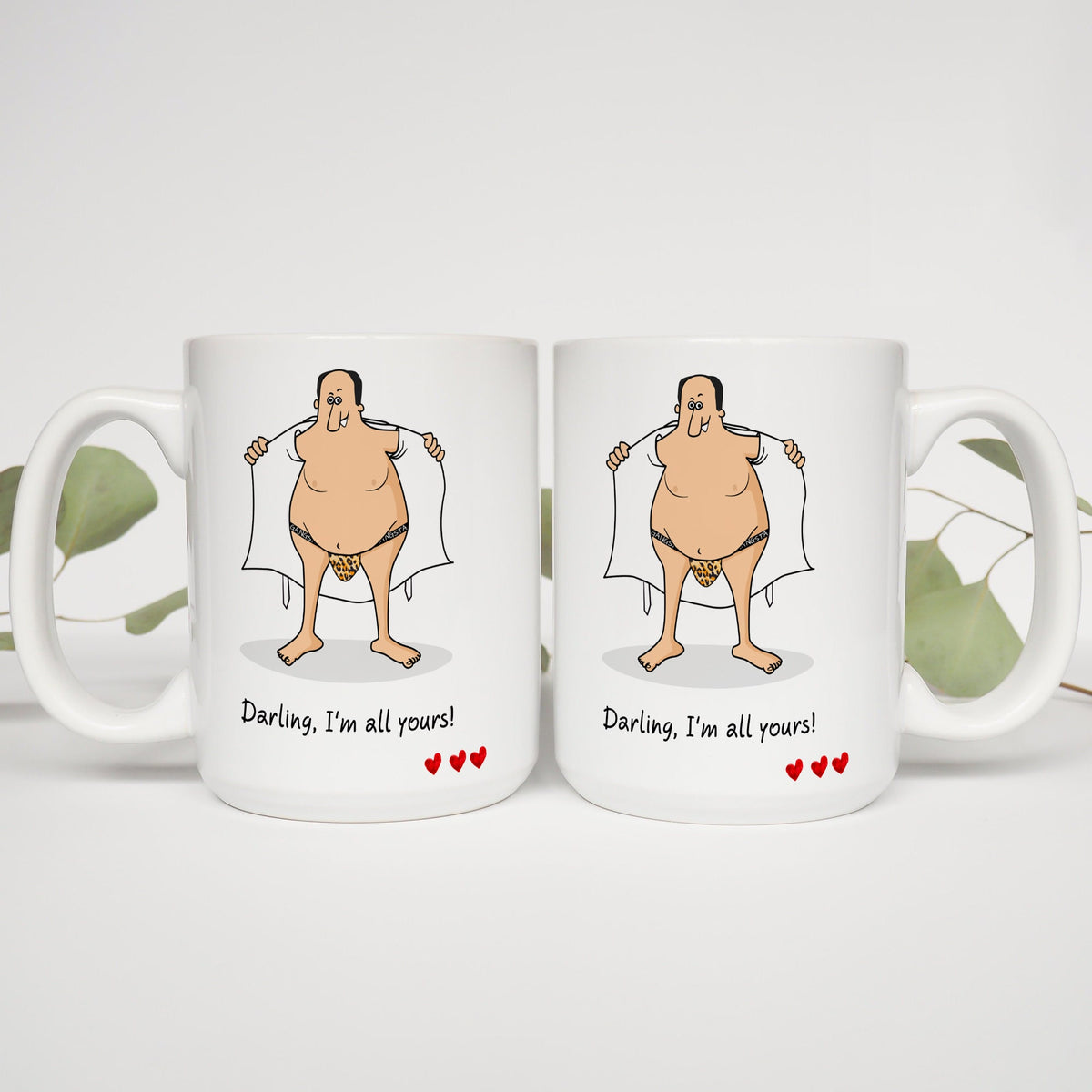 funny mug for couple