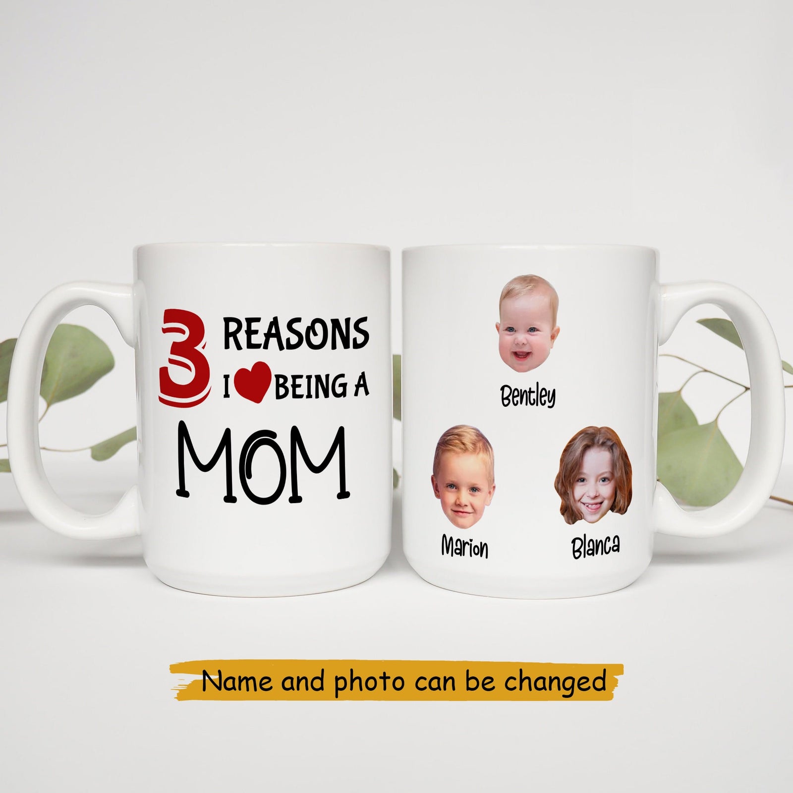 Reasons I Love Being A Mom Custom Mug Gift For Mom