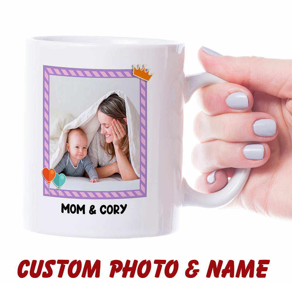 New Mom Customized Mother Photo Personalized Mug