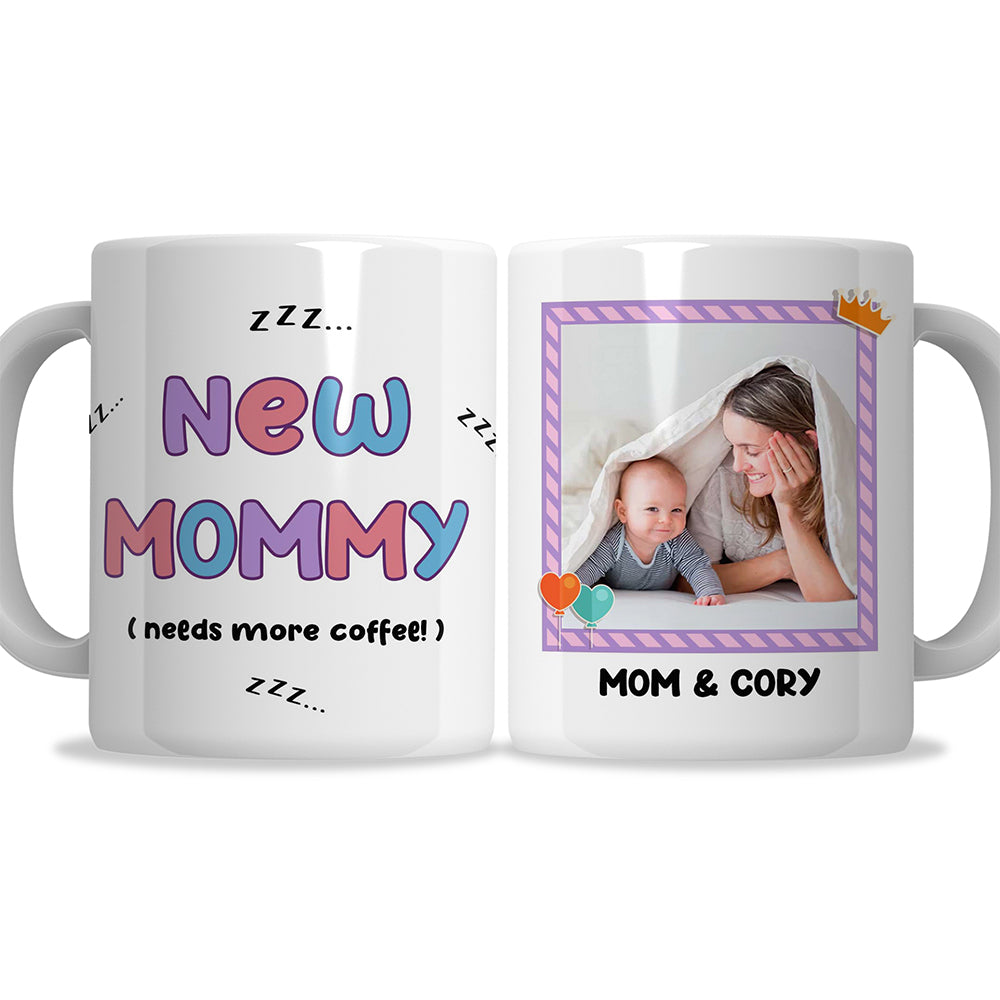 New Mom Customized Mother Photo Personalized Mug