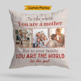 canvas pillow for mother