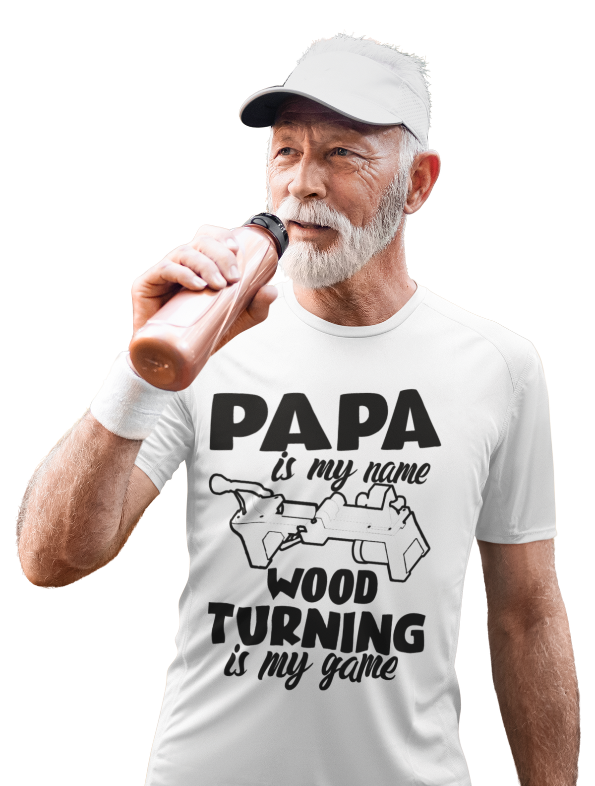 Papa Is My Name, Wood Turning Is My Game - Tshirt
